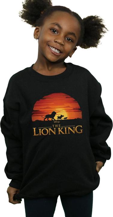 Produktbild Disney The Lion King Movie Sunset Logo Sweatshirt Mädchen (140, 146)