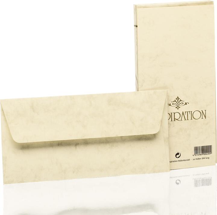 Produktbild Rössler Briefumschlag DL 20 Stück chamois (20 x)