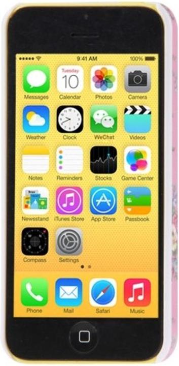 Produktbild König Design Schutzhülle Hard Case für Apple iPhone 5c blume (Apple iPhone 5c)