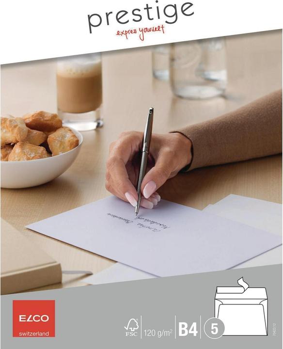 Image du produit Elco enveloppes Prestige de qualité supérieure en petit paquet (B4, 5 x)