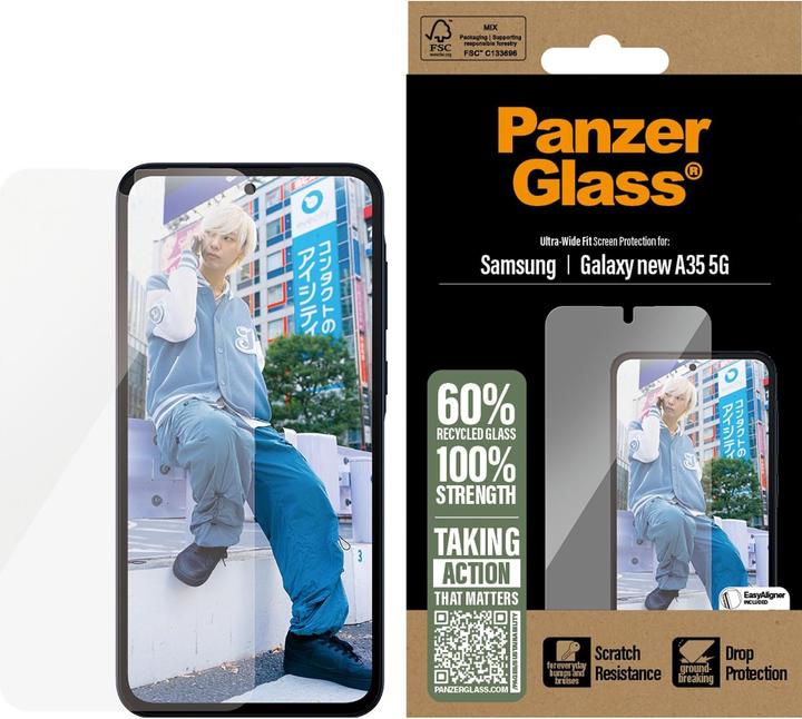 Image du produit PanzerGlass Screen Protector (1 pièce(s), Samsung Galaxy A36)