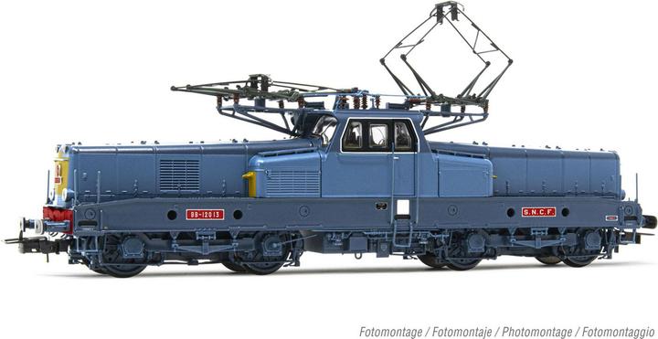 Produktbild Jouef SNCF 4-achsiger El-Lok BB 12013 blau/gelb 2+2 Fron (Spur H0)