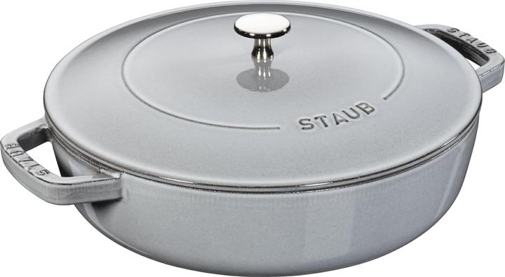 Immagine prodotto Staub Tostatore multifunzione (28 cm, Pirofila + casseruola, Ghisa)