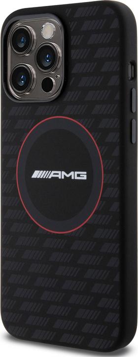 Image du produit Mercedes AMG AMHMP15X23SMRK iPhone 15 Pro Max 6.7" czarny/black hardcase Silicone Carbon Pattern MagSafe (Apple iPhone 15 Pro Max)