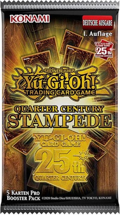 Produktbild Yu-Gi-Oh Quarter Century Stampede Booster DE (Deutsch, Booster Pack)