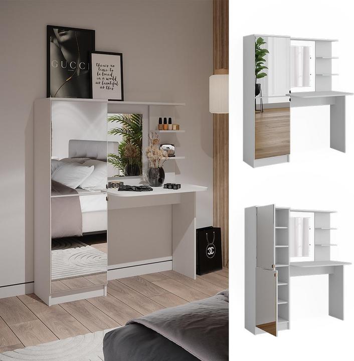 Actual product image Vicco Jasmine with mirror (123 x 33 x 141.5 cm)