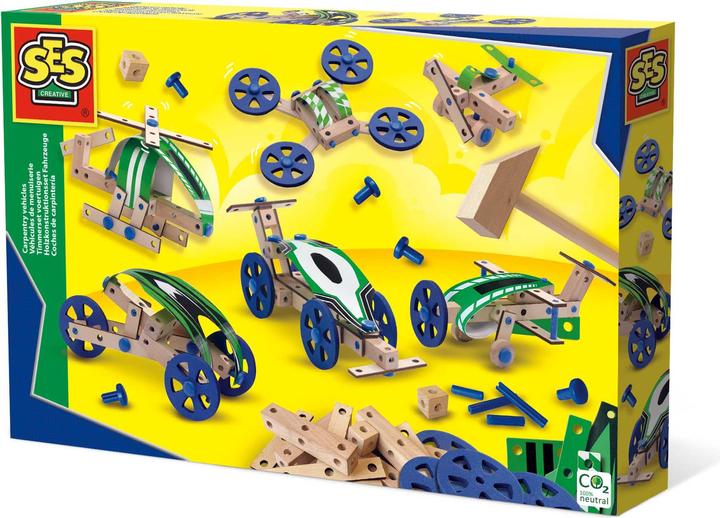 Actual product image Ses Carpentry set vehicles