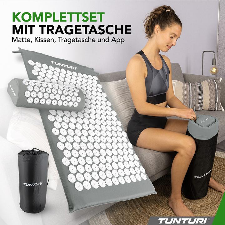 Image du produit Tunturi Akupressur-Matte und -Kissen