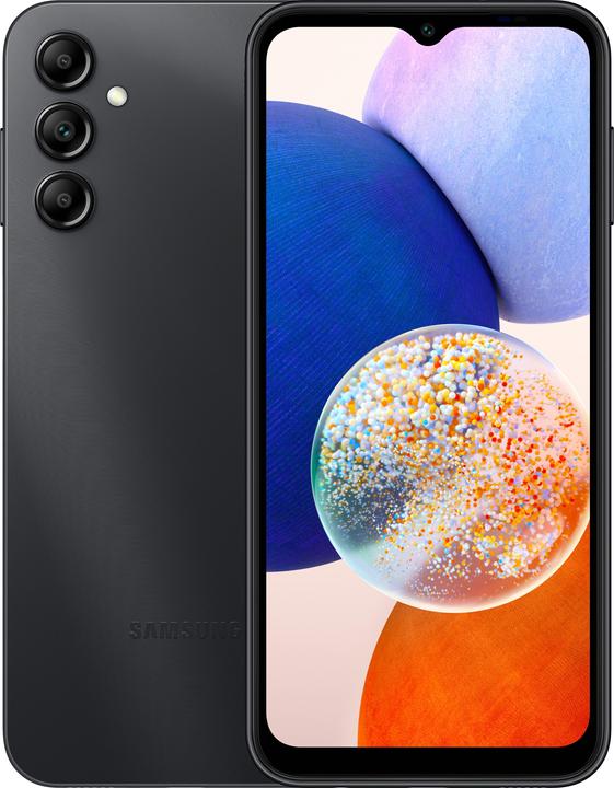 Actual product image Samsung Galaxy A14 5G (128 GB, Black, 6.60", Dual SIM, 50 Mpx, 5G)