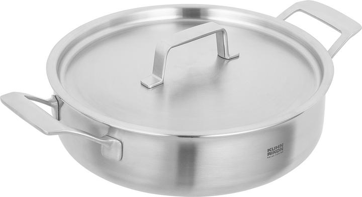 Immagine prodotto Kuhn Rikon Padella di servizio (28 cm, Pirofila + casseruola, Alluminio, Acciaio inossidabile)