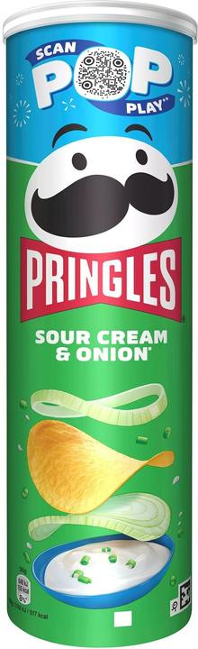 Pringles Sour Cream and Onion (185 g)