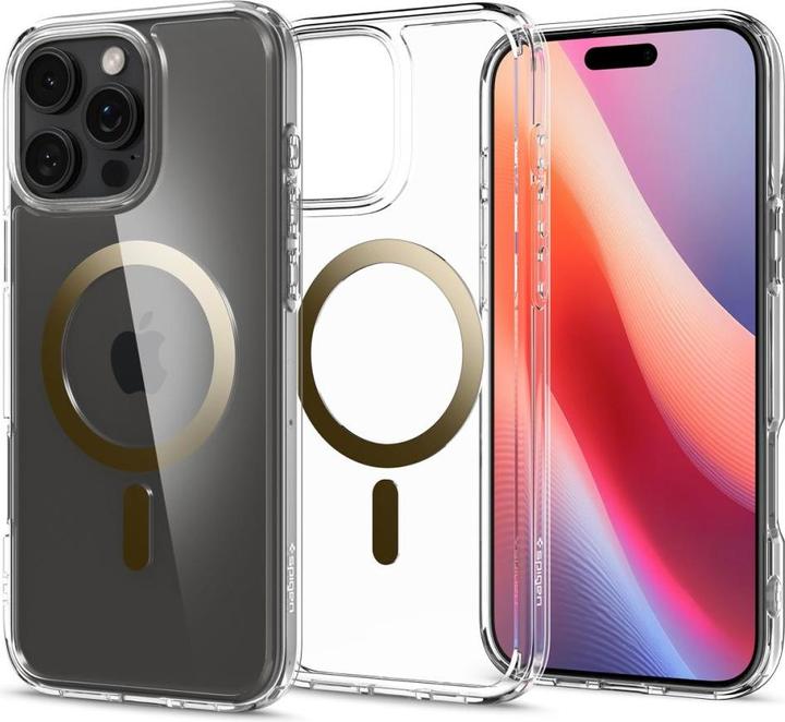 Produktbild Spigen Ultra Hybrid Mag Magsafe Hülle für iPhone 16 Pro Max 6,9" gold (Apple iPhone 16 Pro Max)