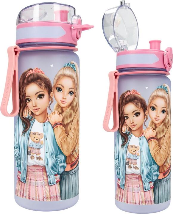 Produktbild Magni Depesche TOPModel Trinkflasche TEAM TEDDY blau rosa 700ml (0.70 l)