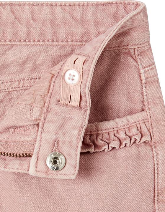 Actual product image Vertbaudet Straight girls' trousers, SLIM waist size (140)