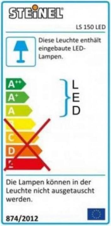 Energie-Label Steinel Sensorstrahler (1375 lm, IP44)