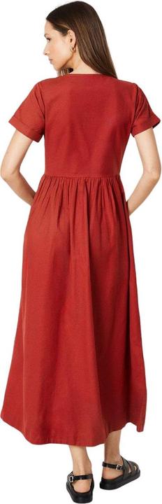 Immagine prodotto Dorothy Perkins Vestito Midi a Camicia Dettaglio Tasca Donna (36 D)