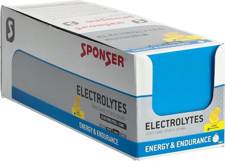 Actual product image Sponser Electrolytes (Lemon, 12 pcs., 540 g)