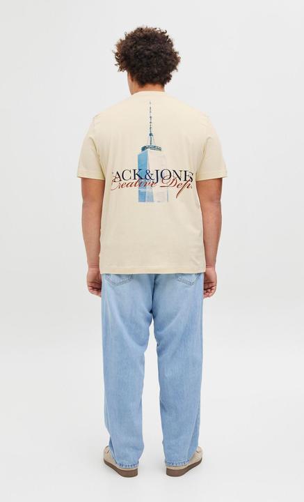 Actual product image Jack & Jones Plus Size Rückenprint T-shirt T-shirt (3XL)