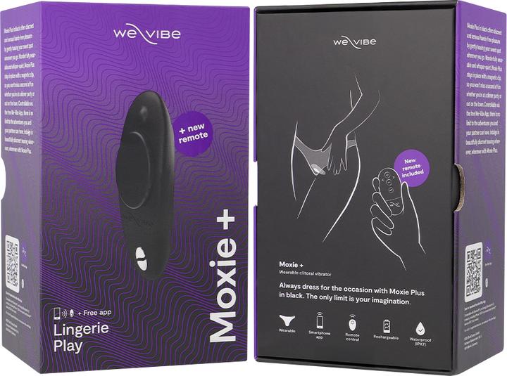 Productafbeelding We-Vibe Moxie+ Satijn Zwart