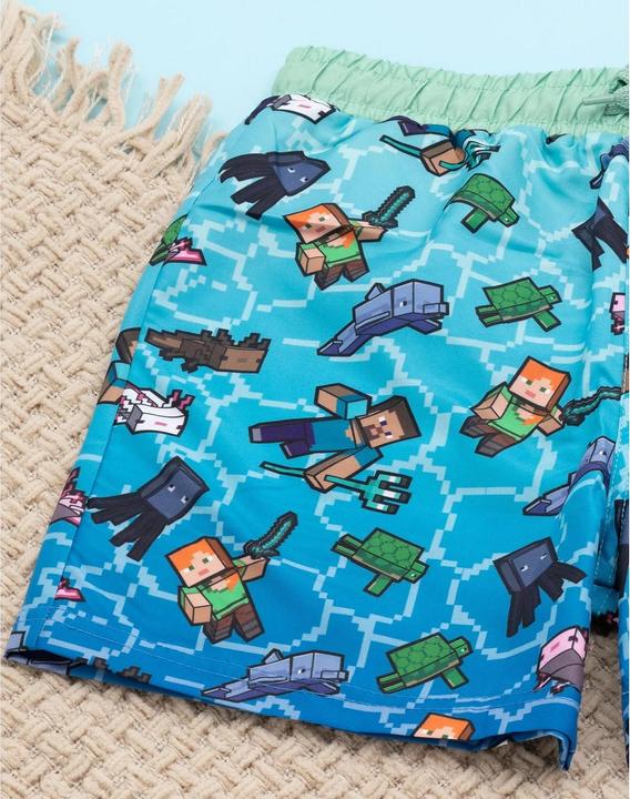 Actual product image Minecraft Boys' shorts (158, 164)