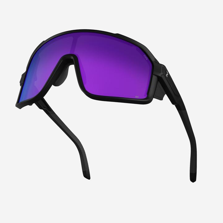Immagine prodotto Quechua Occhiali da sole con lenti piene ad alta risoluzione - MH900 categoria 4 nero (Nero, Nero)