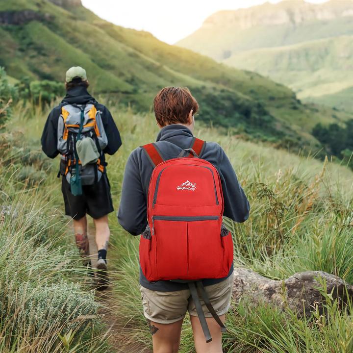 Produktbild Intirilife Faltbarer Rucksack in Rot (36 l)