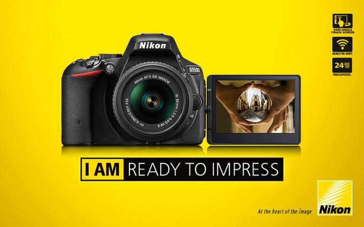 Produktbild Nikon D5500 Body (24.20 Mpx, APS-C / DX)