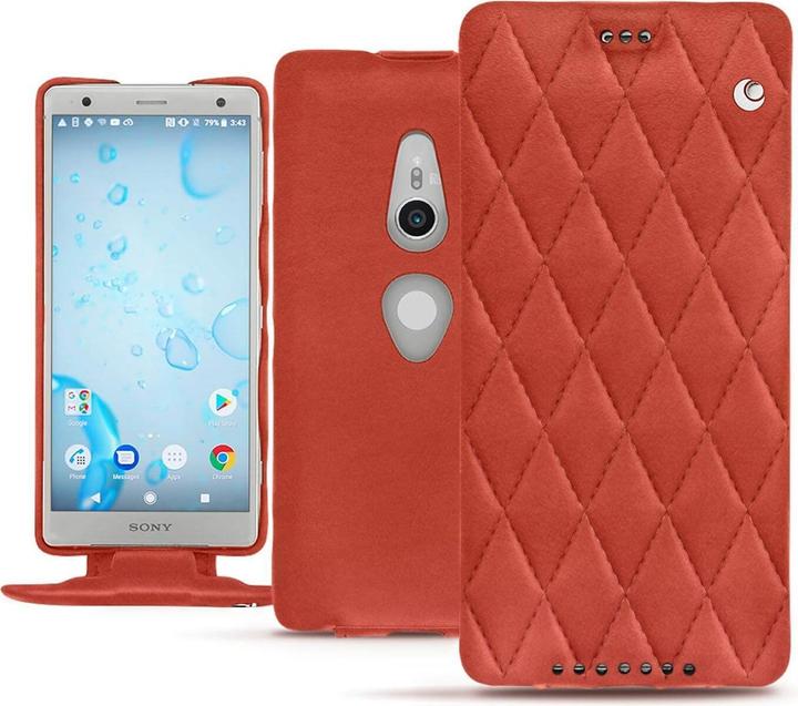 Actual product image Noreve Leather cover vertical (Sony Xperia XZ2)