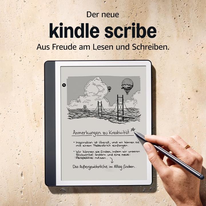 Image du produit Amazon Kindle Scribe (2024) (10.20", 16 Go, Noir)