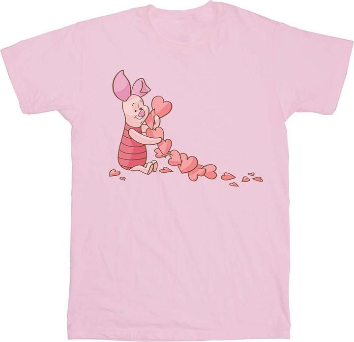 Immagine prodotto Disney Winnie The Pooh Piglet Chain Of Hearts Maglietta Ragazze (116)