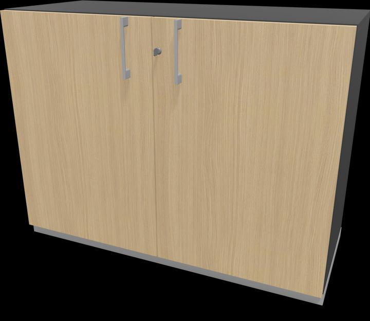 Silver grey, Oak decor bleached, Dark grey
