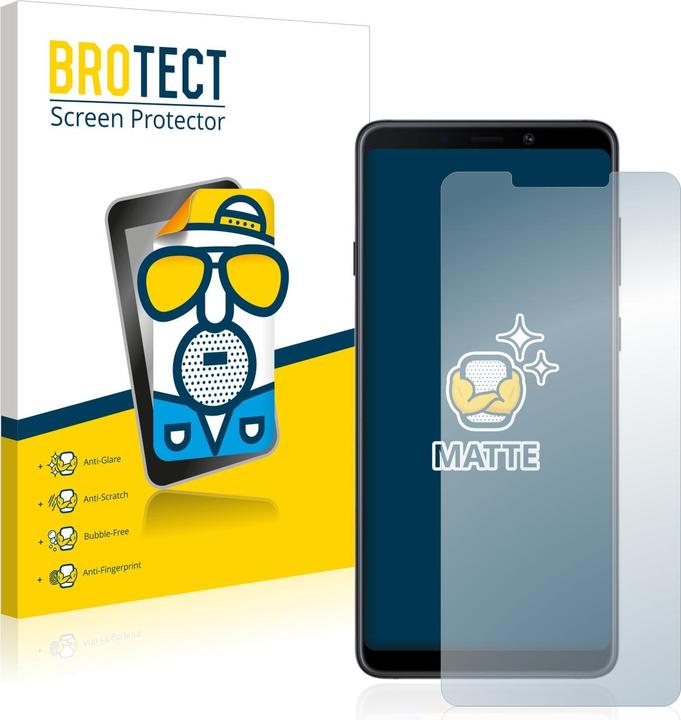 Produktbild BROTECT Entspiegelungs-Schutzfolie Displayschutz Matt (2 Stück, Samsung Galaxy A9 (2018))