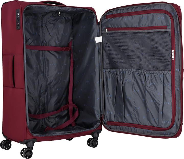 Produktbild D&N Travel Line 9504 4 Rollen Trolley L 76 cm mit Dehnfalte (102 l, L (90 - 115l))