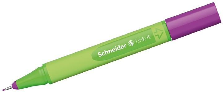 Actual product image Schneider Fineliner Link-It - red-purple (Violet, 10 x)
