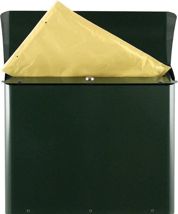 Image du produit ReinigungsBerater Boîte aux lettres murale, 41,5 cm Vert Boîte aux lettres métallique résistante au feu