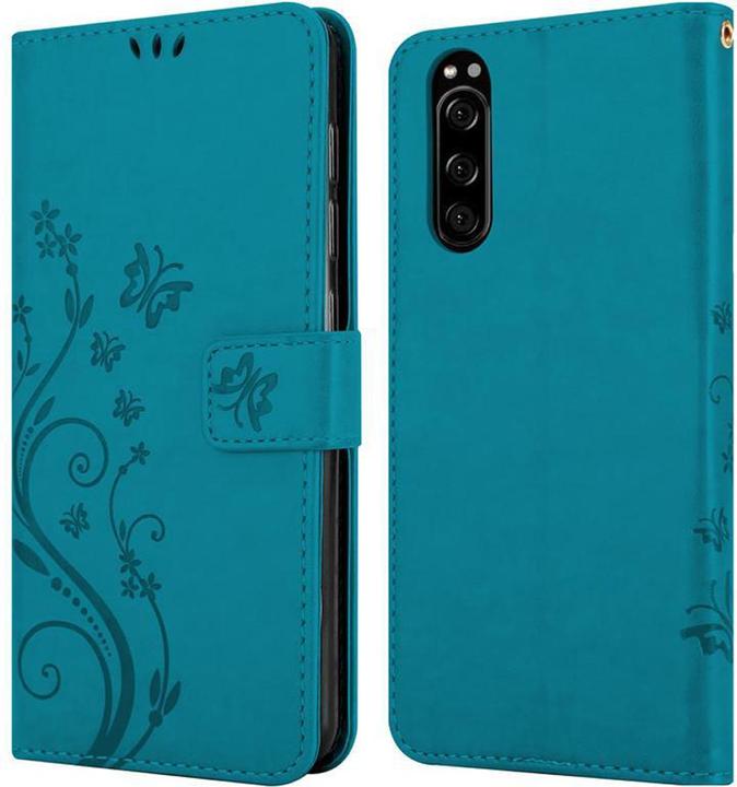 Actual product image Cadorabo Flower Book Cover (Sony Xperia 5)