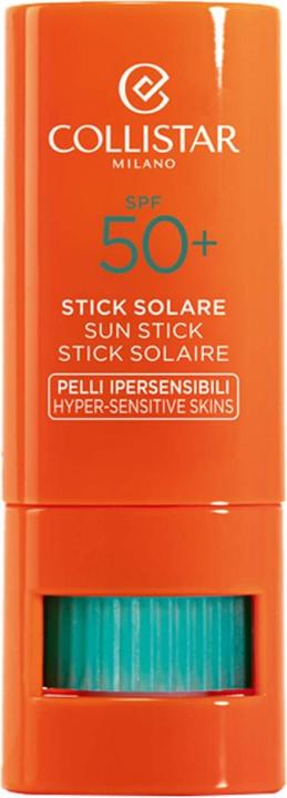 Image du produit Collistar Sun Sun Protection Factor 50 (Crème solaire visage, Stick solaire, SPF 50, 9 ml)