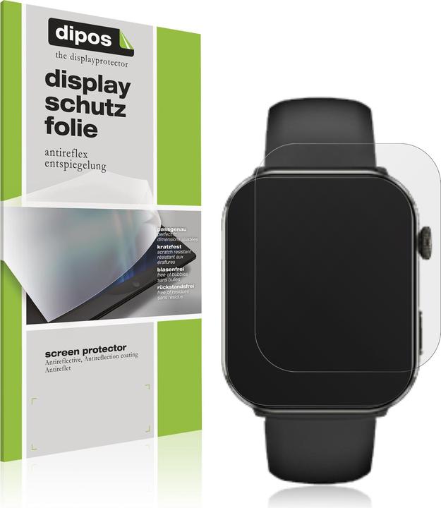 Actual product image Dipos Screen Protector Anti-Glare for Blackview R60 Smartwatch 1.96 Zoll