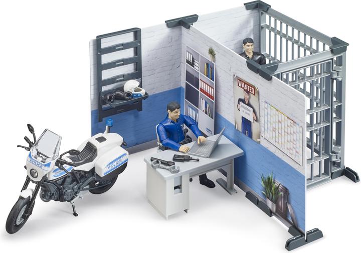Produktbild Bruder Polizeistation mit Polizeimotorrad