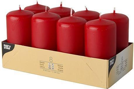 Image du produit Papstar Stumpenkerzen (8 pcs)