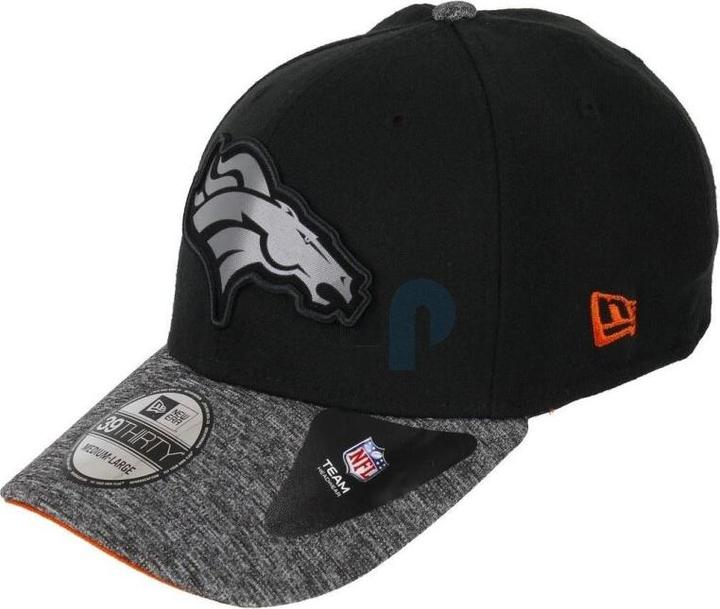 Image du produit New Era NFL - Denver Broncos - Grey Collection 39Thirty Cap Noir SM (54, 55, 56, 57)