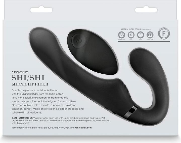 Produktbild NS Novelties Shishi Mitternachtsreiter Schwarz