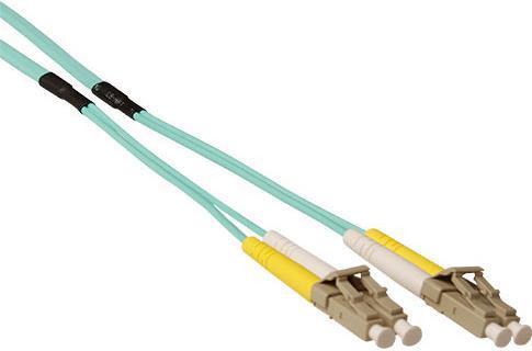 Immagine prodotto 40 metri di cavo in fibra multimodale 50/125 OM3 duplex rinforzato con connettori LC (CAT8.1, 40 m)