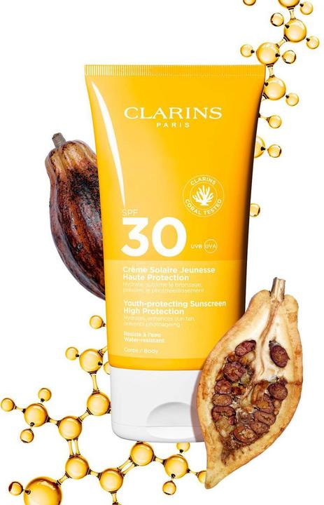 Image du produit Clarins Solaires Crème pour le Corps Sun Protection Factor 30 (re) (Crème solaire, SPF 30, 150 ml)