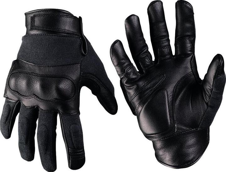 Image du produit Mil-tec Gants tactiques cuir/aramide noir S (S)