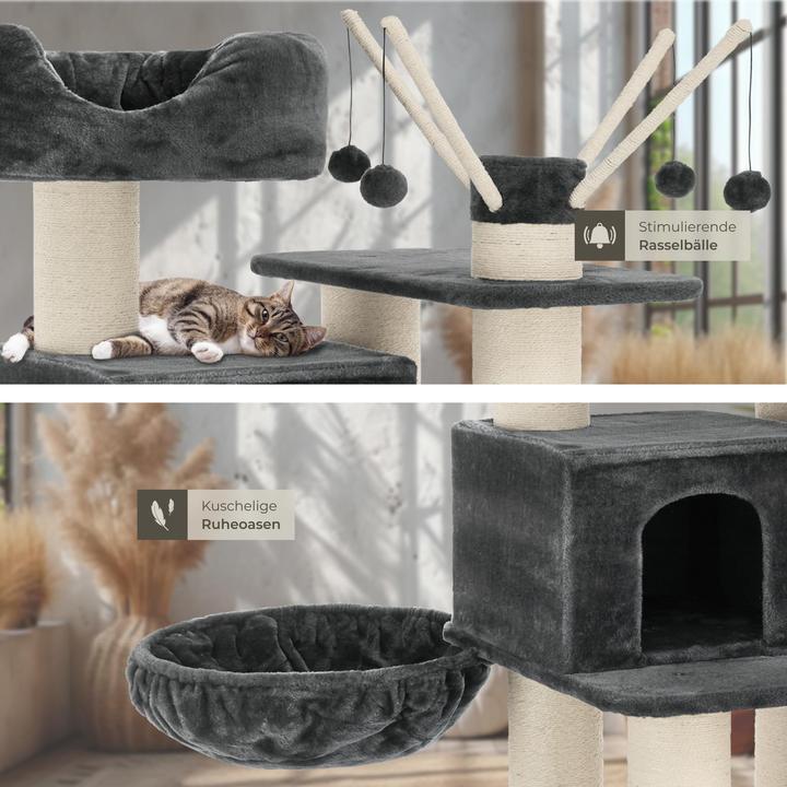 Immagine prodotto tectake Gismo (195 cm, Grigio, Bianco)