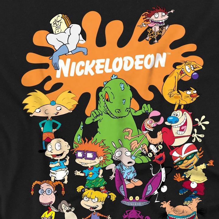 Immagine prodotto Nickelodeon Maglietta Gruppo Splat Uomo (XL)