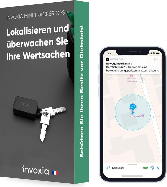Produktbild Invoxia GPS Tracker Mini (iOS, Android)