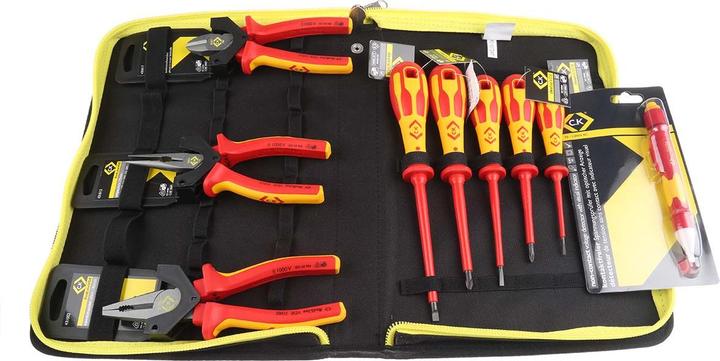 Actual product image C.K Magma VDE tool set in bag 10te (10 pieces)
