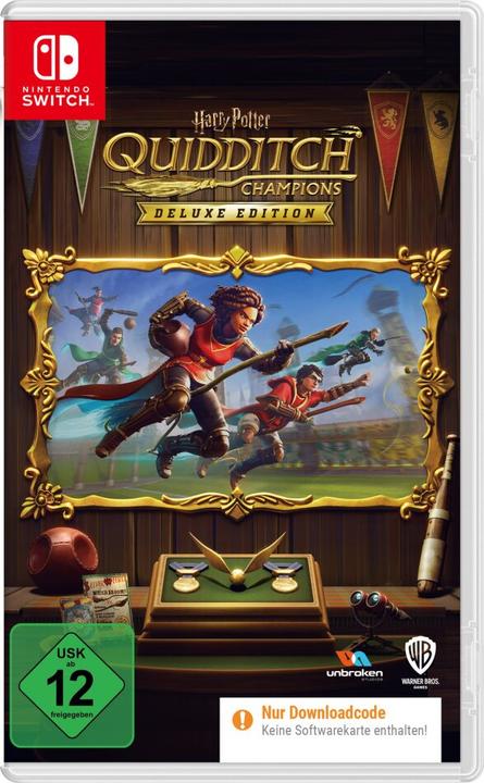 WB Harry Potter: Quidditch Champions Deluxe Edition (Switch) (CiB) (USK) (Switch, Switch Lite, Switch OLED, DE)